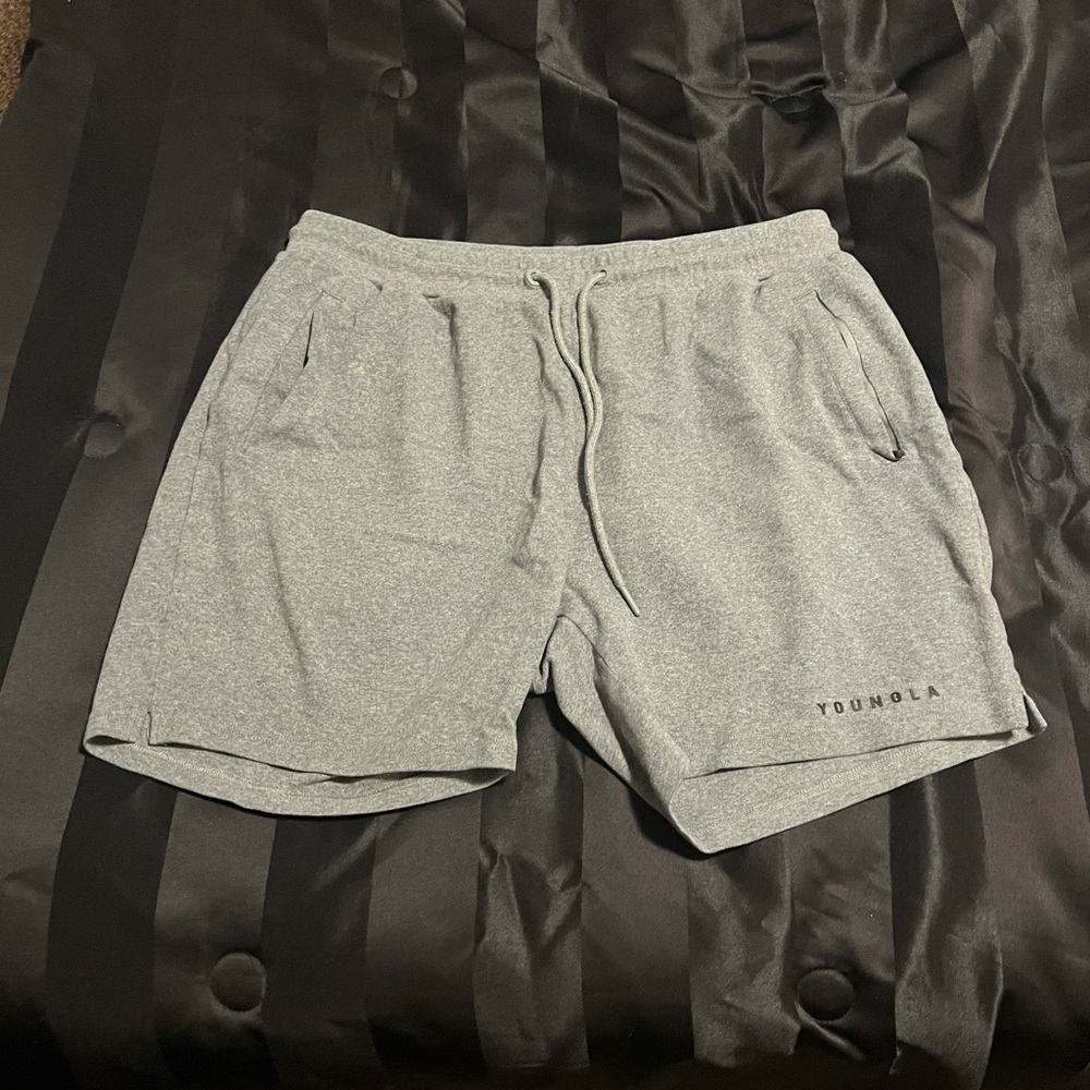 YoungLA Athletic Gray Men's Shorts